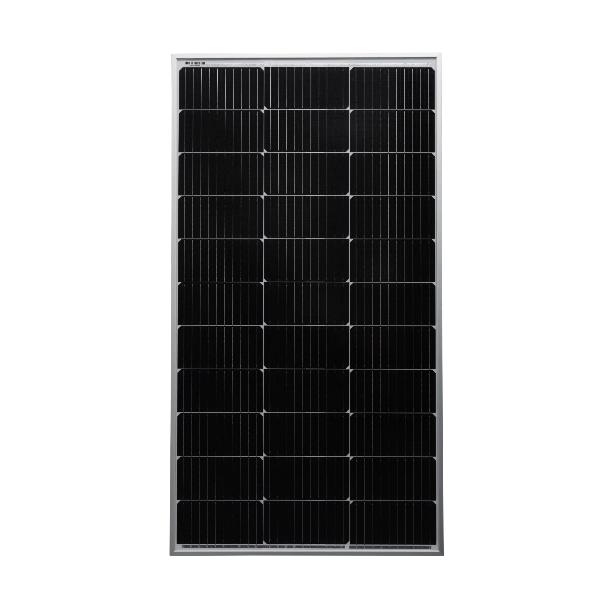 Battle Born Elite 120W 12V Rigid Solar Panel — official product photograph